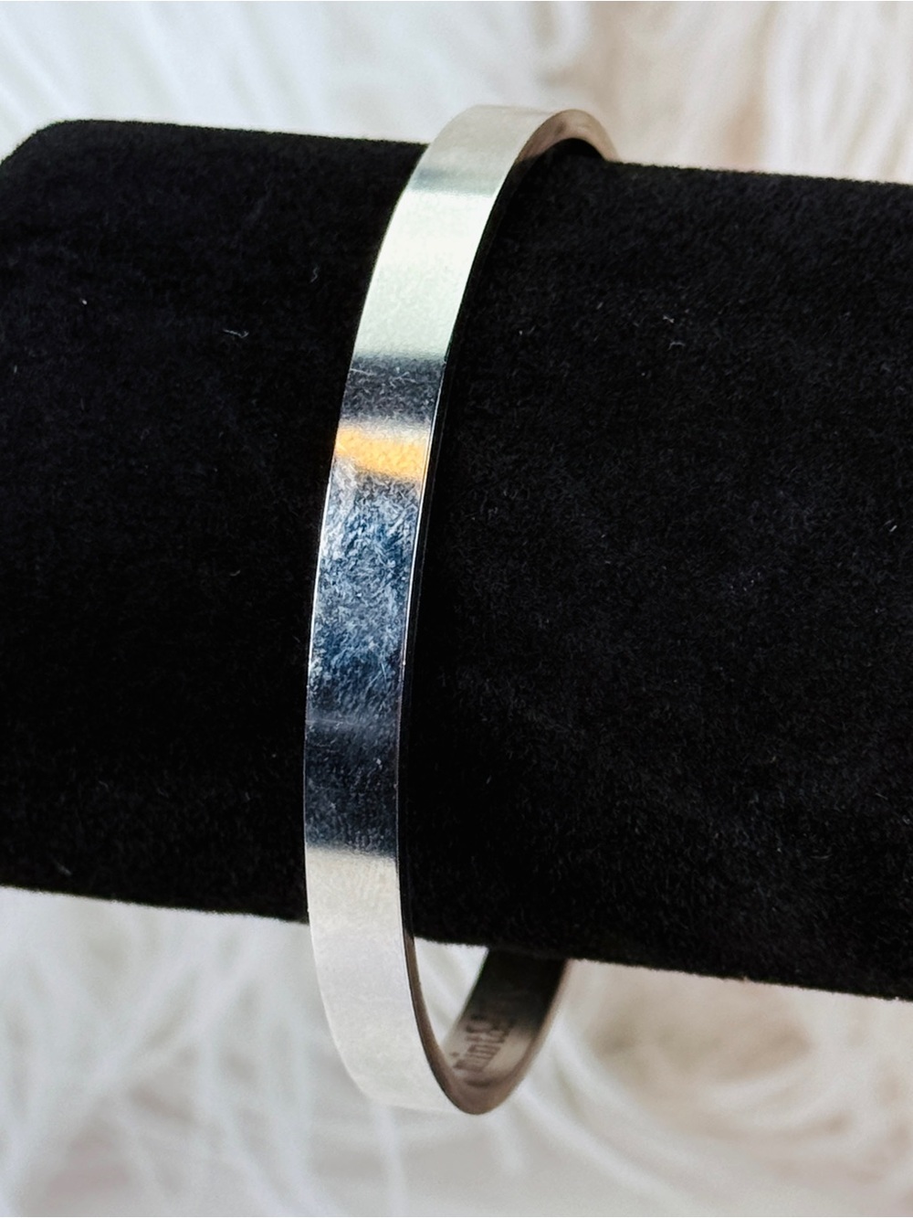 Silvertone Inspirational Cuff Bracelet - Do No Harm Quote